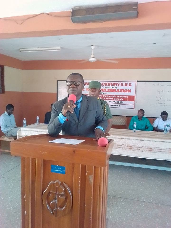 Mr. Emmanuel Mensah, GMA/SHS Principal